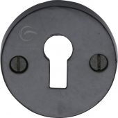 FB553 M.Marcus Black Iron Rustic Key Escutcheon