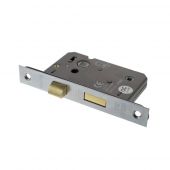 Atlantic - ALKBATH25SC Mortice Bathroom Lock [CE] 2.5" - Satin Chrome