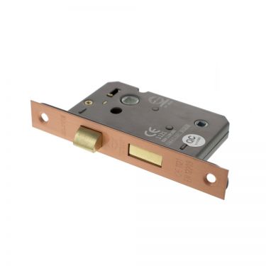 Click Here To Enlarge This Photo Of Atlantic - ALKBATH25USC Mortice Bathroom Lock [CE] 2.5" - Urban Satin Copper