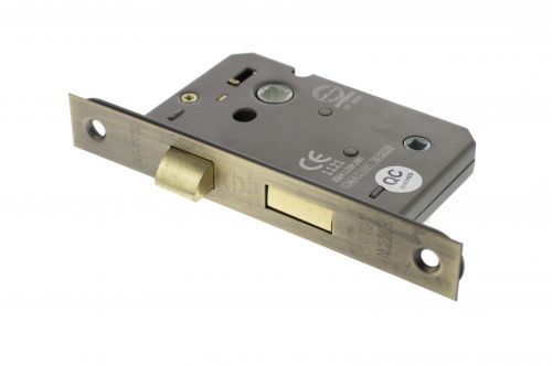 Click Here To Enlarge This Photo Of Atlantic - ALKBATH3MAB Mortice Bathroom Lock [CE] 3" - Matt Antique Brass