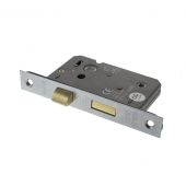 Atlantic - ALKBATH3SC Mortice Bathroom Lock [CE] 3" - Satin Chrome