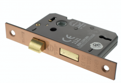 Atlantic - ALKSASH3LK3USC 3 Lever Key Mortice Sashlock [CE] 3" - Urban Satin Copper