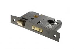 Atlantic - ALKSASHE25BN Euro Profile Mortice Sashlock [CE] 2.5" - Black Nickel