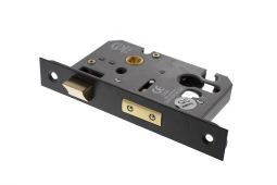 Atlantic - ALKSASHE25MB Euro Profile Mortice Sashlock [CE] 2.5" - Matt Black