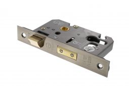 Atlantic - ALKSASHE3AB Euro Profile Mortice Sashlock [CE] 3" - Antique Brass