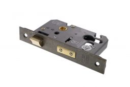 Atlantic - ALKSASHE3DS Euro Profile Mortice Sashlock [CE] 3" - Distressed Silver