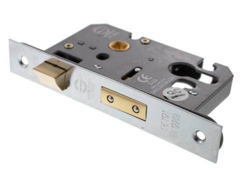 Click Here To Enlarge This Photo Of Atlantic - ALKSASHE3SC Euro Profile Mortice Sashlock [CE] 3" - Satin Chrome