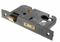 Atlantic - ALKSASHE3UB Euro Profile Mortice Sashlock [CE] 3" - Urban Bronze