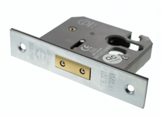 Atlantic - ALKDEADE25SC Euro Profile Mortice Deadlock [CE] 2.5" - Satin Chrome