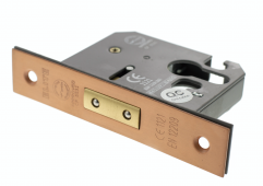 Atlantic - ALKDEADE25USC Euro Profile Mortice Deadlock [CE] 2.5" - Urban Satin Copper