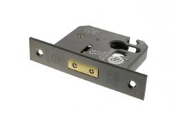 Atlantic - ALKDEADE3BN Euro Profile Mortice Deadlock [CE] 3" - Black Nickel