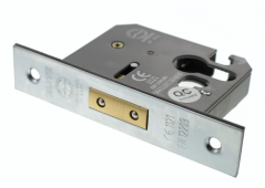Atlantic - ALKDEADE3SC Euro Profile Mortice Deadlock [CE] 3" - Satin Chrome