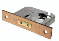 Atlantic - ALKDEADE3USC Euro Profile Mortice Deadlock [CE] 3" - Urban Satin Copper