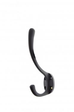 Click Here To Enlarge This Photo Of Atlantic - AHCHMB Traditional Hat & Coat Hook - Matt Black