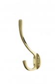 Atlantic - AHCHPB Traditional Hat & Coat Hook - Polished Brass