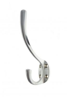 Click Here To Enlarge This Photo Of Atlantic - AHCHSC Traditional Hat & Coat Hook - Satin Chrome