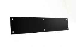 Atlantic - AFP30075MB Finger Plate Pre drilled with screws 300mm x 75mm - Matt Black