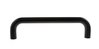 Atlantic - APH22519MB D Pull Handle [Bolt Through] 225mm x 19mm - Matt Black