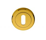 SZM003PVD - Carlisle Brass Serozzetta Standard Key Escutcheon (Concealed Fix) PVD Stainless Brass