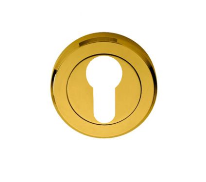 Click Here To Enlarge This Photo Of SZM001PVD - Carlisle Brass Serozzetta Euro Profile Escutcheon (Concealed Fix) PVD Stainless Brass
