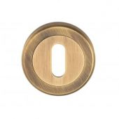 SZM003AB - Carlisle Brass Serozzetta Standard Key Escutcheon (Concealed Fix) Antique Brass