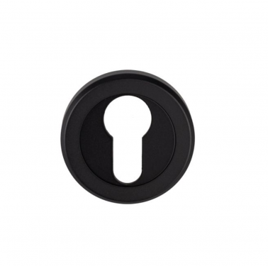 Click Here To Enlarge This Photo Of SZM001MB - Carlisle Brass Serozzetta Euro Profile Escutcheon (Concealed Fix) Matt Black