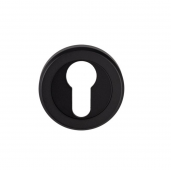 SZM001MB - Carlisle Brass Serozzetta Euro Profile Escutcheon (Concealed Fix) Matt Black