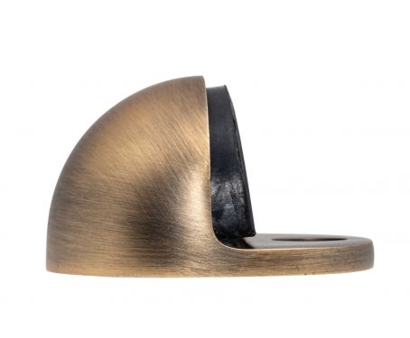 Click Here To Enlarge This Photo Of AA20AB - Carlisle Brass Oval Floor Mounted Door Stop Antique Brass