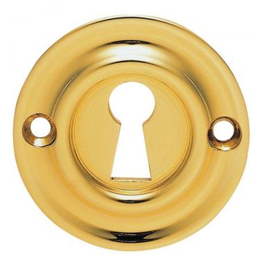 Click Here To Enlarge This Photo Of AQ41 - Carlisle Brass Victorian Escutcheon Polished Brass
