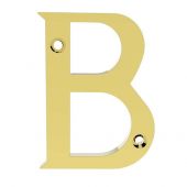 NB - Carlisle Brass Letter Face Fix (B) 53mm Polished Brass