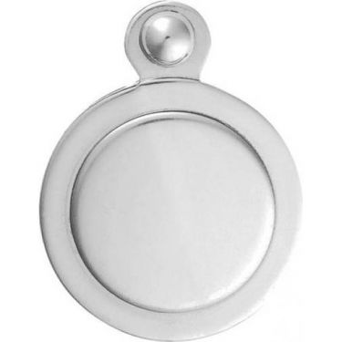Click Here To Enlarge This Photo Of M42CP - Carlisle Brass Victorian Escutcheon (Covered) Polished Chrome