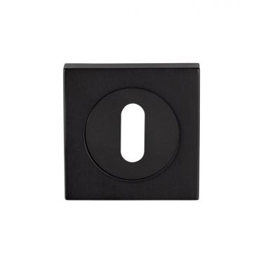 Click Here To Enlarge This Photo Of SZM003SQMB - Carlisle Brass Serozzetta Square Standard Key Escutcheon (Concealed Fix) Matt Black