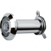 AA77SC - Carlisle Brass Door Viewer 180 Degrees Glass Lens Satin Chrome