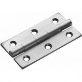FTD800DSC - Carlisle Brass Fingertip Design Cabinet Hinge 64 x 35 x 2mm Satin Chrome