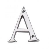 NACP - Carlisle Brass Letter Face Fix (A) 53mm Polished Chrome