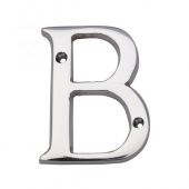 NBCP - Carlisle Brass Letter Face Fix (B) 53mm Polished Chrome