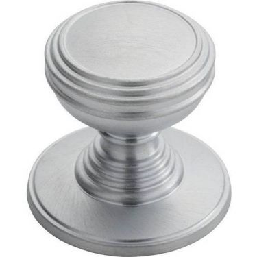 Click Here To Enlarge This Photo Of DK47BSC - Carlisle Brass Delamain Plain Knob 25mm Satin Chrome