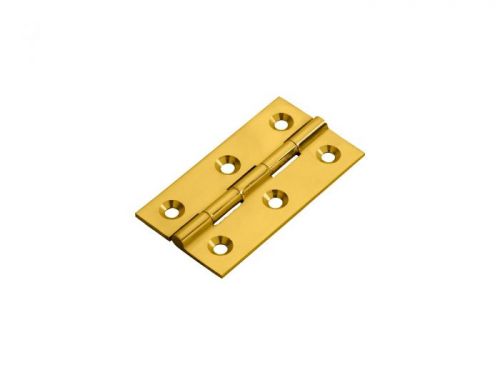 Click Here To Enlarge This Photo Of FTD800D - Carlisle Brass Fingertip Design Cabinet Hinge 64 x 35 x 2mm Polished Brass