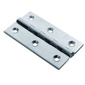 FTD800CCP - Carlisle Brass Fingertip Design Cabinet Hinge 50 x 28 x 1.5mm Polished Chrome