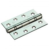 HIN14322/11BSS - Carlisle Brass Eurospec 102mm x 76mm x 2.2mm Ball Bearing Hinges Grade 11 (80kg) Polished Stainless Steel