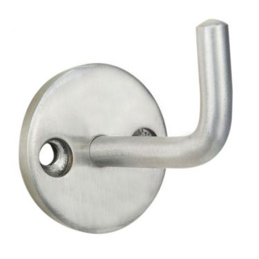 Click Here To Enlarge This Photo Of HCH1016SSS - Carlisle Brass Eurospec Coat Hook on 32mm Dia Rose Satin Stainless Steel