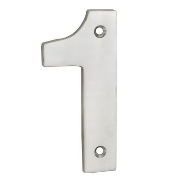 Click Here To Enlarge This Photo Of NUM10101SSS - Carlisle Brass Eurospec Number 1 100mm Satin Stainless Steel