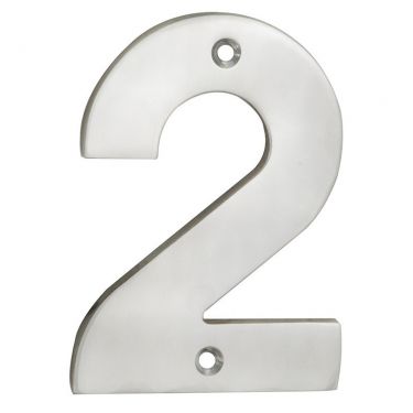 Click Here To Enlarge This Photo Of NUM10102SSS - Carlisle Brass Eurospec Number 2 100mm Satin Stainless Steel
