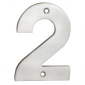 NUM10102SSS - Carlisle Brass Eurospec Number 2 100mm Satin Stainless Steel