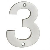 NUM10103SSS - Carlisle Brass Eurospec Number 3 100mm Satin Stainless Steel