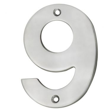 Click Here To Enlarge This Photo Of NUM10106/9SSS - Carlisle Brass Eurospec Number 6/9 100mm Satin Stainless Steel
