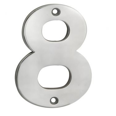 Click Here To Enlarge This Photo Of NUM10108SSS - Carlisle Brass Eurospec Number 8 100mm Satin Stainless Steel