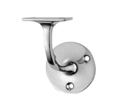 Click Here To Enlarge This Photo Of AA85CP - Carlisle Brass Handrail Bracket - (Lightweight) 64mm Polished Chrome