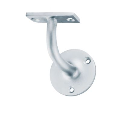Click Here To Enlarge This Photo Of AA85SC - Carlisle Brass Handrail Bracket - (Lightweight) 64mm Satin Chrome