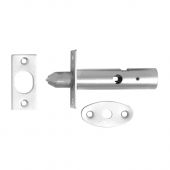 DSB8225LCP - Carlisle Brass Eurospec Door Security Bolt 85mm (57mm c/c) Polished Chrome